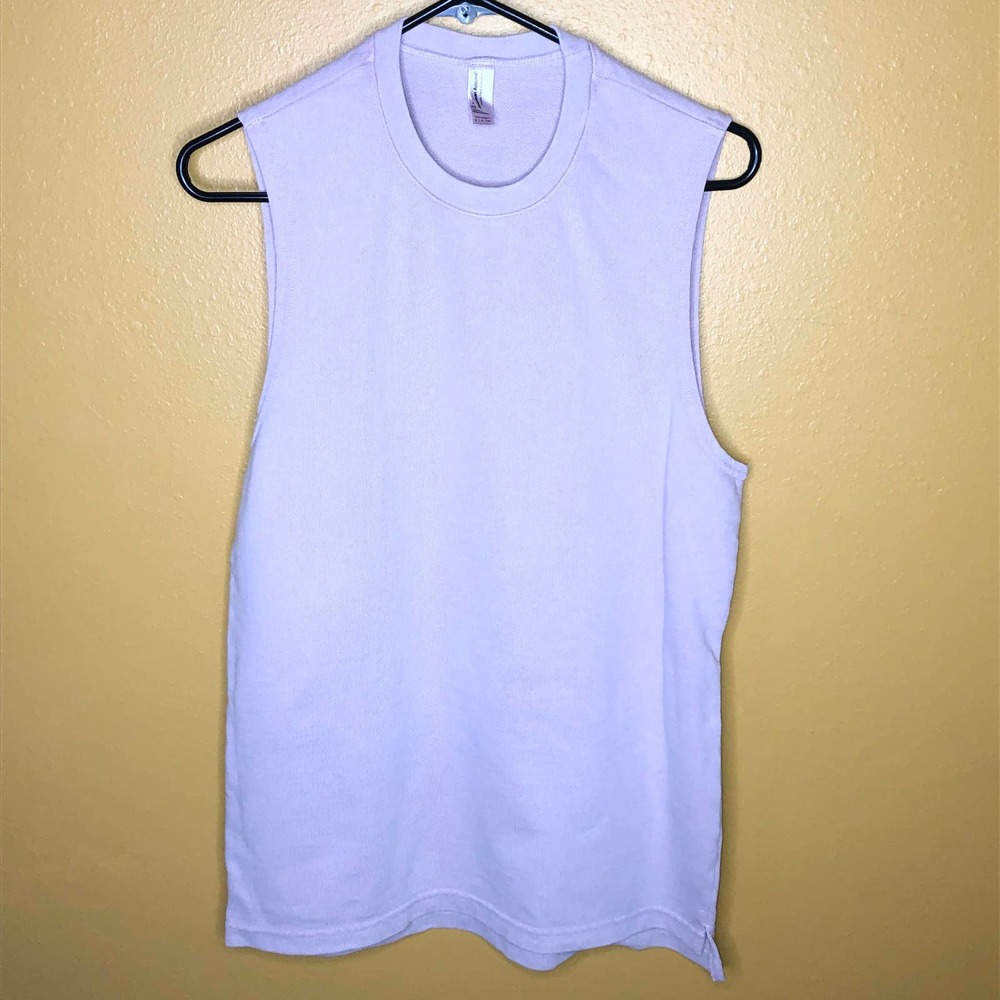American Apparel Mauve Sleeveless Shirt, S, NWOT